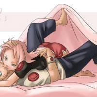 Naruto a Sakura kiss